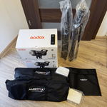 Zestaw oświetlenia wideo Godox SL60II-Bi LED 2 sztuki 2800K-6500K Bi-Color