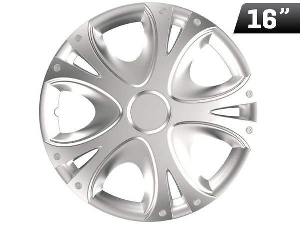 Kołpaki Dynamic silver 16", 4 szt.