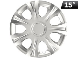 Kołpaki Impulse silver 15", 4 szt.