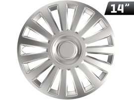 Kołpaki Luxury silver 14", 4 szt.