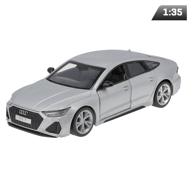 Model 1:35, MSZ, Audi RS 7 Sportback, srebrny