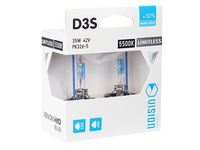 Żarówki ksenonowe VISION D3S 5500K 42V 35W PK32d-5 +50% Limitless White, 2 szt.