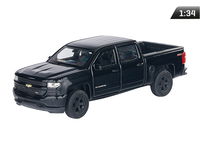 Model 1:34, CHEVROLET 2017 Silverado, czarny (A880CH17SC)