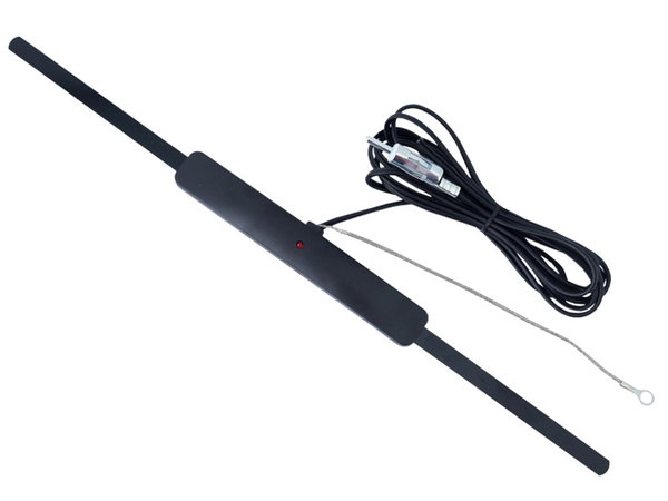 Antena radiowa wewnętrzna ze wzmacniaczem 12V