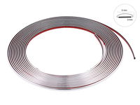 Listwa dekoracyjna, chrom, 6 mm x 8m (58994)