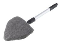Myjka do szyb z mikrofibry, trójkątna, uchwyt aluminiowy teleskopowy 38 - 52 cm