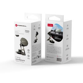 FORCELL uchwyt samochodowy magnetyczny do szyby / deski czarny