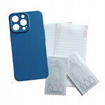 etui iPhone 13 Pro plecki szkiełko Blue niebieski
