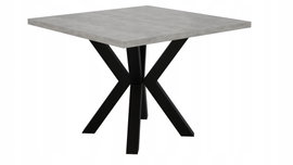 STÓŁ ROZKŁADANY noga METAL salon KUCHNIA 110cm+2x50cm