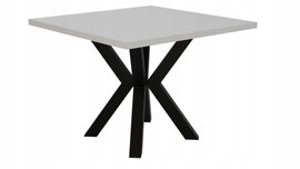 STÓŁ ROZKŁADANY noga METAL salon KUCHNIA 110cm+2x50cm