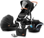KinderKraft Prime 3w1  BLACK wózek wielofunkcyjny