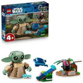 LEGO Star Wars Dom Grogu, zabawka dla dzieci do zbudowania, klocki dla 4-latka z