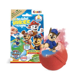 INKEE Surprise Psi Patrol kula kąpielowa dla dzieci z niespodzianką, 80 g, ze st