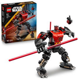 LEGO Star Wars Mech Dartha Maula, zestaw dla 6-latka, Gwiezdne Wojny: Wojny klon