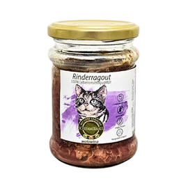 Ragout wołowe 200g - monobiałkowa karma dla kotów Schlemmermaul