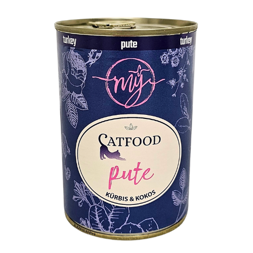 Indyk z dynią 400g | Monobiałkowa karma dla kotów | My Catfood