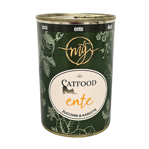 Karma dla kota z kaczką i cukinią, 400g - My Catfood
