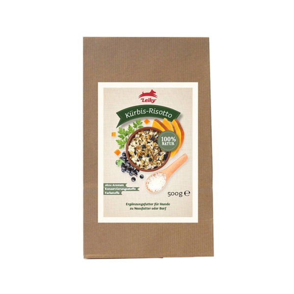 Risotto dyniowe Leiky 500g - Zdrowy dodatek do diety psa