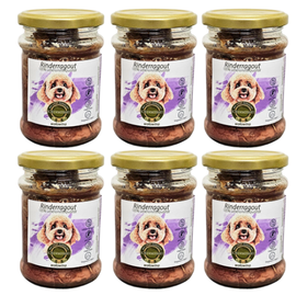 6x ragout wołowe z marchewką 200g gotowana karma dla psa