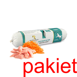 6x Kurczak z marchwianką 2x400g karma mokra dla psa na biegunki