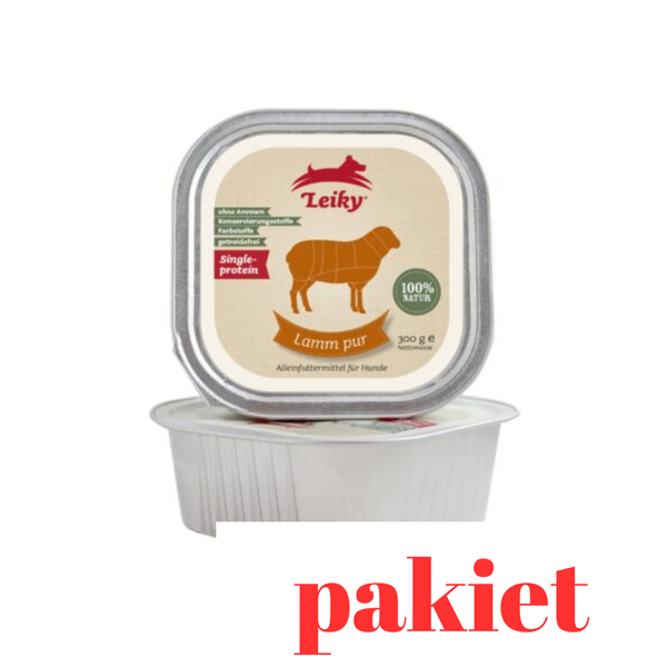 6 x Czysta jagnięcina dla psa 300g | lekkostrawna karma monobiałkowa