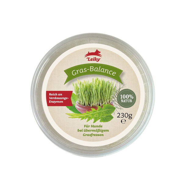 Gras - Balance 230g młody jęczmień z ziołami dla psów naturalny detoks