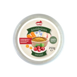 Analdrusen-Intakt 250g dla psa na problemy z zatkanymi gruczołami odbytowymi