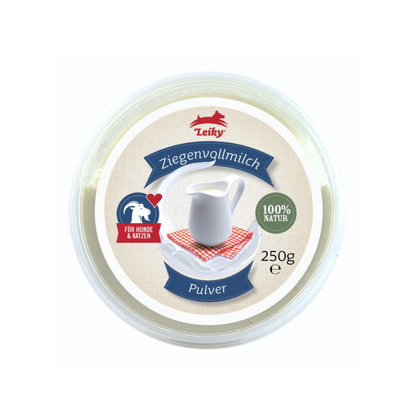 Mleko kozie w proszku 250g dla psa i kota źródło tauryny, witamin i minerałów