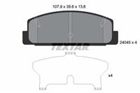 Textar 2404501 KLOCKI HAM TYŁ MAZDA 6 2.0-2.0DI02-