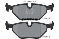 Textar 2193402 KLOCKI HAM TYŁ BMW 3,316,318-328