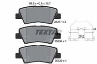 Textar 2533701 KLOCKI HAM TYŁ HYUNDAI I40 11-