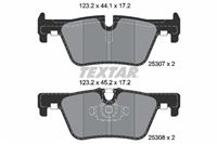Textar 2530701 KLOCKI HAM TYŁ BMW F20 114D 12-