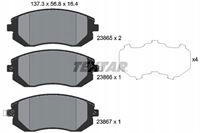 TEX2386501 KLOCKI HAM. SUBARU PRZÓD IMPREZA/LEGACY