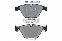Textar 2331211 KLOCKI HAM PRZÓD BMW 730-745I 02-