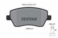 Textar 2397301 KLOCKI HAM PRZÓD CLIO 1.2-1.6 05-