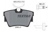 Textar 2398001 KLOCKI HAM TYŁ VIVARO 1.9-2.5 01-