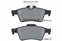 Textar 2413701 KLOCKI HAMULCOWE TYŁ FOCUS C-MAX 07