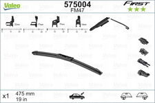Valeo 575004 Pióro wycieraczki