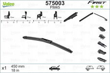 Valeo 575003 Pióro wycieraczki