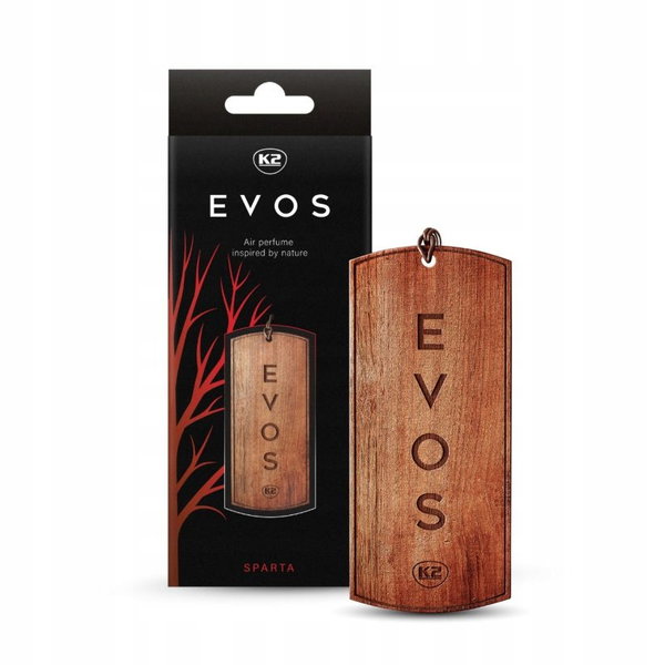 K2 EVOS SPARTA perfumy do samochodu zawieszka