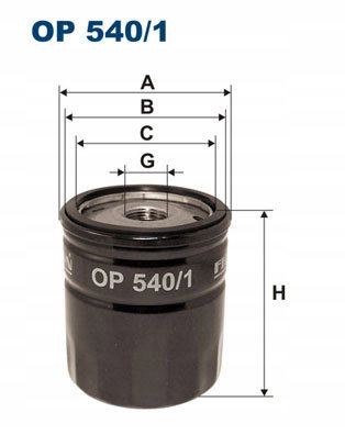 Filtron OP 540/1 Filtr oleju