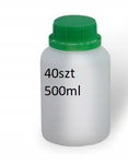 BOLL butelki plastikowe z podziałką 500ml 40szt