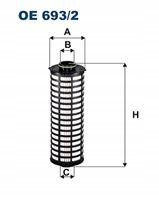 FILTR OLEJU oe693/2