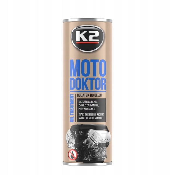 K2-MOTO DOCTOR ZMNIEJSZA SPALANIE OLEJU