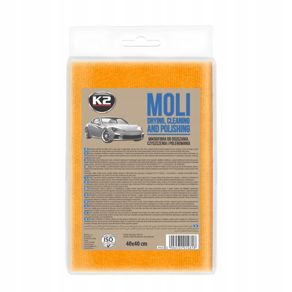 K2-MIKROWLOKNO 40X40 DO OSUSZANIA MOLI