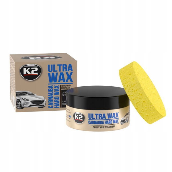 K2-ULTRA WAX WOSK CARNAUBA Z GABKA