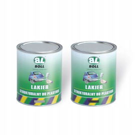 BOLL-LAKIER STRUKTURALNY DO PLASTIKU CZARNY 1L