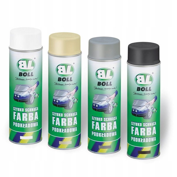 BOLL-LAKIER PODKLADOWY CZARNY SPRAY 500M