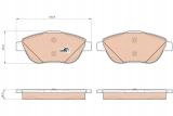 KLOCKI HAM. CITROEN C3 II