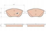 KLOCKI HAM. CITROEN C3 II